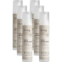 Derma Eco Anti-Age Crème - Hypoallergeen - Hyaluronzuur en Vitamine E - Parfumvrij - 6 x 50 ml