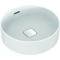 Ideal standard Strada II - Wastafel met overloop, diameter 45 cm, wit T296101