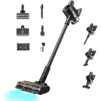 Dreame R20 SE-A: Stofzuiger met dweilfunctie, 20000Pa zuigkracht, 150AW, 90 minuten batterijduur, LED-licht en speciale borstel