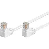 Goobay CAT5E Netwerkkabel - RJ45 - wit - 3 m