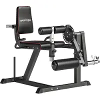 SPORTNOW - Beenstrekker - Staal - 100L x 90B x 105H cm - Grijs - Zwart