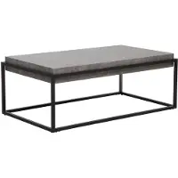 Beliani ALTOS - Salontafel - Grijs - MDF