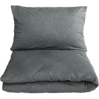 Cofi1453® Bettlaken van 100% katoenen jersey – Geschikt voor het hele jaar, effen design en omkeerbaar, afmetingen 155 x 220 cm