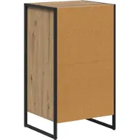 Syfax Dressoir Ambachtelijk eiken 43 x 36 x 75,5 cm Bewerkt hout