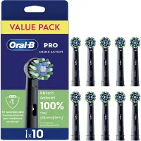Oral-B PRO Cross Action Black opzetborstels - 10 stuks - Value Pack