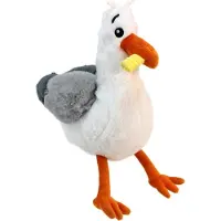 PMS Möwe mit Pommes im Schnabel Kuscheltier