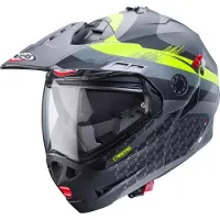 Caberg Tourmax X Sarabe Klaphelm Zwart/Geel L, unisex