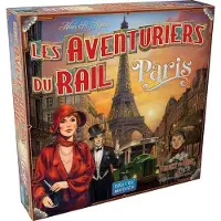 Asmodee Brettspel "Zug um Zug Paris", uitgever , geschikt voor kinderen vanaf 8 jaar, familiespel, speelduur: 15 minuten