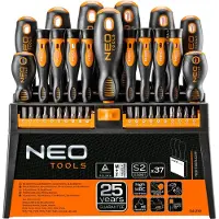 Neo Tools Set voor het verwijderen van kogellagers, model 04-210, gemaakt van gereedschapsstaal, geschikt voor presentatie in een toonbankdisplay