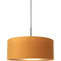 Steinhauer Hanglamp Sparkled zwart met goud