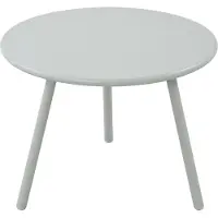 CLP Minot Salontafel - Rond - Bijzettafel - loungetafel - Rond - Tuintafel - voor buiten en binnen - weer- en UV-bestendig - turkis