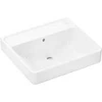 Hansgrohe wastafel Xanuia Q, 550x480 mm, zonder kraangat met overloop, SMC wit, 61146450