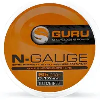 Guru Drag-Line - Nylon lijn - 0.19 mm - 7lb - 100 m