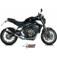 MIVV Delta Race-uitlaatsysteem met EG-BE CB650 R/ CBR 650R 19- BL