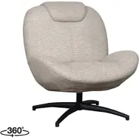 Label51 Clayton Fauteuil - Bruin - Geweven - One Size - -