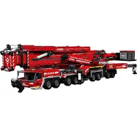 Mould King 17007 - Liebherr Hijskraan - Nieuwste Model - 8506 onderdelen - DIY - Vlaggenschip - compatibel met bekende merk