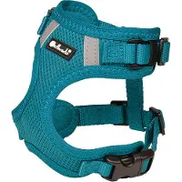 Petlando Hondenharnas Mesh Vest Petrol - Hondentuig - Xs 18-26/32-41 Cm