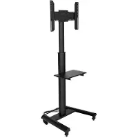 XTRARM TV standaard Proton 500 incl. Stroom & USB power - Zwart