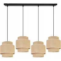 Light11 HOME Hanglamp, plafondlamp, lampenkap, boho-stijl, jute