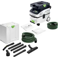 Festool CTM MIDI I AC CLEANTEC mobiele afzuigunit 1200 W 15 l stofklasse M + schoonmaakset voor vakmensen