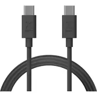 Xtorm USB-C PD Kabel 100W - 1 Meter - Snellader - Extra stevige USB-C Kabels - Power Delivery Oplaadkabel geschikt voor Laptop/MacBook/Telefoon - Zwart