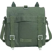 Mil-Tec Broodtas Olijfgroen - Canvas Schoudertas