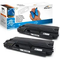 Starlet24 2x Toner compatibel met Samsung ML1630 / ML-1630W, ML-1631 K, ML-1631 KG, SCX-4500, SCX-4500 W, totale capaciteit: 6.000 A4-pagina's bij een dekking van 5%