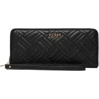 GUESS portemonnee Sally SLG Zip Around Wallet Black zwart