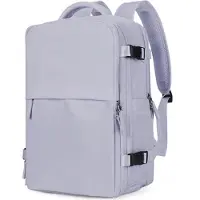 Somstyle Handbagage Tas - 45 x 31 x 20 CM - Reistas - Weekendtas - Reis Rugzak - Lila
