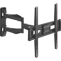 Sotech Motion TV Muurbeugel voor 32 - 55 inch schermen tot 35 kg, Max VESA 400 x 400 mm draaibare kantelbare beugel voor platte & gebogen TV & monitor