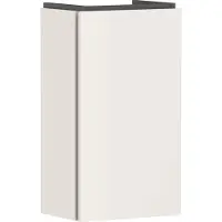 Hansgrohe Xilesa E - Badmeubel - 340/240mm maat - Voor fontein - Links scharnier - Sand Matt Beige