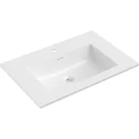 Mexen Otis ingebouwde wastafel 71 x 46,5 cm, wit glans - 25187000