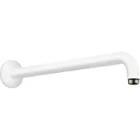 Hansgrohe douche-arm 389 mm, mat wit
