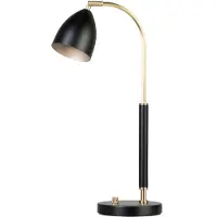 BELID Deluxe tafellamp zwart - messing