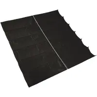 Platinum sun & shade Sun & Shade Coolfit harmonica schaduwdoek B290xL500cm Zwart