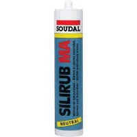 Soudal Silirub MA 310ml marmergrijs
