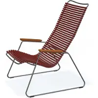 Houe Loungestoel Click Lounge Chair Paprika