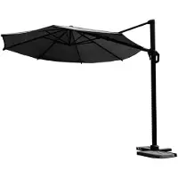 Platinum Zweefparasol Coolfit T1 dia. 3,5 m antraciet