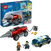LEGO City 60273 Elite Politie Achtervolging Boorder