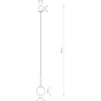 Nowodvorski Lighting Glazen plafondlamp Karo 1x wit glas