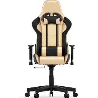Vdd Gaming stoel Goldgamer Deluxe - Bureau stoel - Gaming stoel - Goud zwart