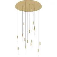 Eglo Ronde hanglamp Mirador goud Ø 78cm