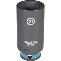 Makita Krachtdop IMPBL 3/8 21mm lang - E-16380