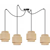 Light11 HOME Hanglamp, plafondlamp, lampenkap, boho-stijl, jute