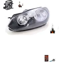 Netparts24 Koplampen + Osram Night Breaker Laser, geschikt voor VW Golf VI 5K1 AJ5 08-135 L, 5K1941005L, 5K1941005E, 5K1941005H, 5K1941005J, 5K1941005Q, 5K19410