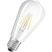 Osram Ledfilamentlamp Edison - D6,4cm - Dimbaar - Koel Wit - E27 - 5,8w