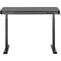 Vdd Bureau Premium - Zit sta Bureau - Elektrisch in Hoogte verstelbaar - Gaming Bureau - Desk - Gaming Desk - Ergonomisch Verstelbaar bureau - Incl. Ingebouwde USB C en USB A
