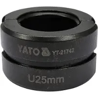 YATO U-profiel matrijs 25mm voor PEX-AL-PEX knelkoppelingen