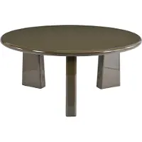 Vente-unique Salontafel van MDF - Gelakt khaki - ZINAPA