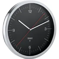 Blomus Wandklok Blomus Crono RVS Zwart